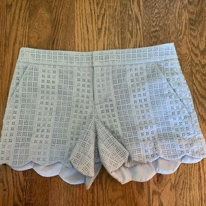 Club Monaco Scalloped Shorts